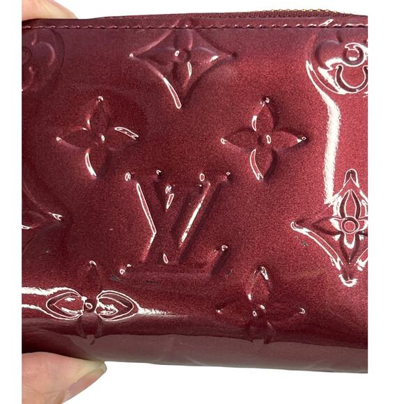 Louis Vuitton Vernis Pomme d’Amour Zippy Coin Purse Wallet Made in France - Picture 12 of 12